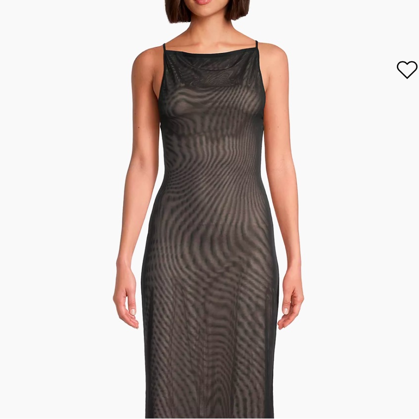 Saks Fifth Avenue Misha Nina Mesh Maxi Dress